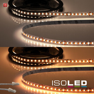 ISO114638 / LED CRI919/940 MiniAMP Flexband, 24V, 15W, weißdynamisch, 120cm, beidseitiges Kabel mit male-Stecker / 9009377084461