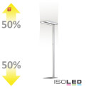ISO114408 / LED Office Pro Stehleuchte Up+Down, 40+40W, Licht-/Bewegungssensor, UGR<19, neutralweiß, Dimm-Regl / 9009377078224