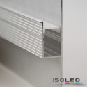 ISO114106 / LED Trockenbauprofil Schattenfuge 80, weiß RAL 9010 200cm / 9009377071508