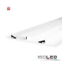 ISO114111 / LED Trockenbau-Leuchtenprofil Double Curve, weiß RAL 9010 200cm / 9009377071621
