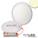 ISO114116 / LED Downlight Flex 23W, prismatisch, 120°, Lochausschnitt 50-210mm, warmweiß, dimmbar / 9009377071737