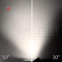 ISO114130 / 3-PH Schienen-Strahler fokussierbar, 35W, 30°-50°, weiß matt, 3500K, CRI92 / 9009377072567