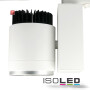 ISO114130 / 3-PH Schienen-Strahler fokussierbar, 35W, 30°-50°, weiß matt, 3500K, CRI92 / 9009377072567