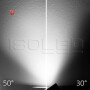 ISO114131 / 3-PH Schienen-Strahler fokussierbar, 35W, 30°-50°, schwarz matt, 4000K, CRI92 / 9009377072581