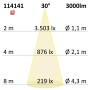 ISO114141 / LED PAR30, E27, 230V, 32W, 30°, warmweiß / 9009377072802