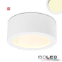 ISO114156 / LED Aufbauleuchte LUNA 8W, weiß, indirektes Licht, warmweiß, dimmbar / 9009377073106