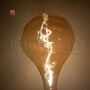 ISO114164 / E27 Vintage Line LED Dekobirne 165, 4W ultrawarmweiß, Glas amber, dimmbar / 9009377073243