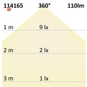 ISO114165 / E27 Vintage Line LED Dekobirne 165, 4W ultrawarmweiß, Glas smoky, dimmbar / 9009377073267