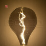 ISO114165 / E27 Vintage Line LED Dekobirne 165, 4W ultrawarmweiß, Glas smoky, dimmbar / 9009377073267