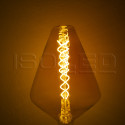 ISO114166 / E27 Vintage Line LED Dekobirne 150, 6W ultrawarmweiß, Glas amber, dimmbar / 9009377073298