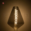 ISO114167 / E27 Vintage Line LED Dekobirne 150, 6W ultrawarmweiß, Glas smoky, dimmbar / 9009377073311