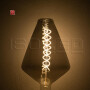 ISO114167 / E27 Vintage Line LED Dekobirne 150, 6W ultrawarmweiß, Glas smoky, dimmbar / 9009377073311