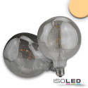 ISO114169 / E27 Vintage Line LED Dekobirne 125, 4W ultrawarmweiß, Glas smoky, dimmbar / 9009377073359
