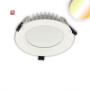 ISO114193 / LED Downlight UGR<19, 25W, rund, DN190, CRI90, Colorswitch 3000K|3500K|4000K, dimmbar / 9009377073731