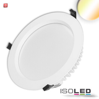 ISO114194 / LED Downlight UGR<19, 35W, rund, DN228, CRI90, Colorswitch 3000K|3500K|4000K, dimmbar / 9009377073779
