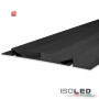 ISO113914 / LED Trockenbauleuchte Double Curve, schwarz eloxiert RAL 9005 200cm / 9009377066221