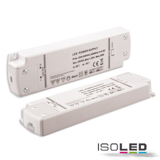 ISO113927 / LED Trafo 24V/DC, 0-30W, dimmbar (Spannungssenke), SELV / 9009377066894