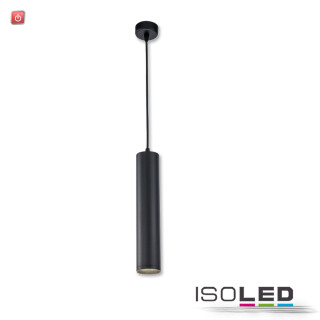 ISO114217 / Pendelleuchte 300 GU10, rund, schwarz, exkl. Leuchtmittel / 9009377074127