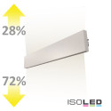ISO113997 / LED Wandleuchte Linear Up+Down 600 25W, IP40, weiß, warmweiß / 9009377068348