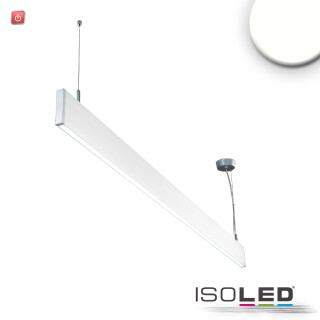 ISO114003 / LED Hängeleuchte Linear Up+Down 600, 25W, prismatisch, linear- u. 90° verbindbar, weiß, neutralweiß / 9009377068461