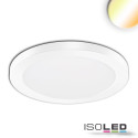 ISO114026 / LED Aufbau/Einbauleuchte Slim Flex, 18W, weiß, ColorSwitch 3000K|3500K|4000K / 9009377069079