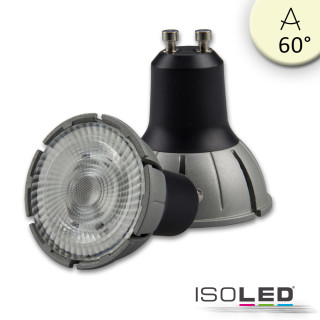 ISO113681 / GU10 Vollspektrum LED Strahler 7W COB, 60°, 2700K, dimmbar / 9009377061547