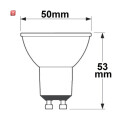 ISO113685 / GU10 LED Strahler SUNSET 5,5W, 60°, 2200-3000K, CRI90, Dimm-to-warm / 9009377061660