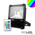 ISO113705 / LED Fluter 10W, RGB, IP66, inkl. Funk-Fernbedienung / 9009377062193