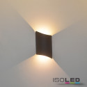 ISO114262 / LED Wandleuchte Swing Up&Down 2*2W CREE, IP54, sandweiß, warmweiß / 9009377075087