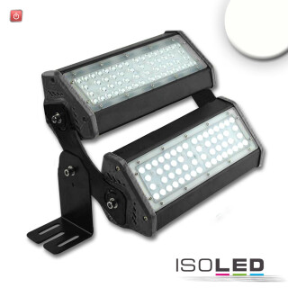 ISO113747 / LED Fluter/Hallenleuchte LN 2x 50W, IK10, 30°x70°, IP65, 1-10V dimmbar, neutralweiß / 9009377063039