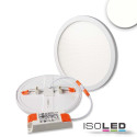ISO113757 / LED Downlight Flex 15W, prismatisch, 120°, Lochausschnitt 50-160mm, neutralweiß / 9009377063206