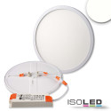 ISO113758 / LED Downlight Flex 23W, prismatisch, 120°, Lochausschnitt 50-210mm, neutralweiß / 9009377063220