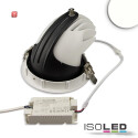ISO113785 / LED Shop-Downlight Sphere, 35W, ausschwenkbar, weiß, neutralweiß / 9009377063671