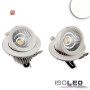 ISO113785 / LED Shop-Downlight Sphere, 35W, ausschwenkbar, weiß, neutralweiß / 9009377063671