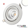 ISO113785 / LED Shop-Downlight Sphere, 35W, ausschwenkbar, weiß, neutralweiß / 9009377063671