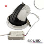 ISO113785 / LED Shop-Downlight Sphere, 35W, ausschwenkbar, weiß, neutralweiß / 9009377063671