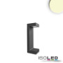 ISO114266 / LED Wegeleuchte Poller-1, 30cm, 7W, sandschwarz, warmweiß / 9009377075186