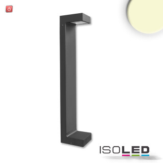 ISO114267 / LED Wegeleuchte Poller-1, 60cm, 7W, sandschwarz, warmweiß / 9009377075193