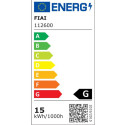 ISO114267 / LED Wegeleuchte Poller-1, 60cm, 7W, sandschwarz, warmweiß / 9009377075193