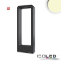 ISO114268 / LED Wegeleuchte Poller-2, 60cm, 9W, sandschwarz, warmweiß / 9009377075216