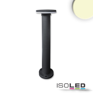 ISO114270 / LED Wegeleuchte Poller-3, 60cm, 12W, sandschwarz, warmweiß / 9009377075254