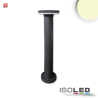 ISO114270 / LED Wegeleuchte Poller-3, 60cm, 12W, sandschwarz, warmweiß / 9009377075254