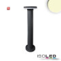 ISO114270 / LED Wegeleuchte Poller-3, 60cm, 12W, sandschwarz, warmweiß / 9009377075254