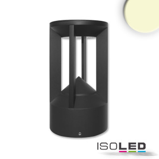 ISO114271 / LED Leuchte Poller-4, 9W, sandschwarz, warmweiß / 9009377075278