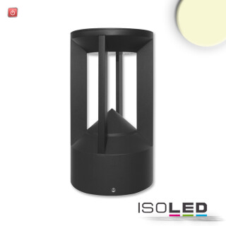 ISO114271 / LED Leuchte Poller-4, 9W, sandschwarz, warmweiß / 9009377075278