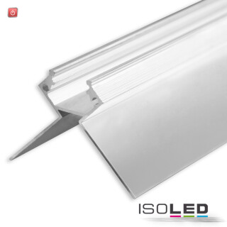 ISO113830 / LED Trockenbauprofil Außeneck, 200cm / 9009377064715