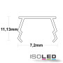 ISO113832 / Abdeckung COVER27 opal für Trockenbauprofil Planar/Single-Double Curve, 200cm / 9009377064753