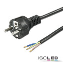 ISO113554 / Schutzkontakt-Stecker schwarz, 1,5m, lose...
