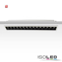 ISO113849 / LED Einbauleuchte Raster Line weiß/schwarz , dimmbar, 30W, warmweiß / 9009377065101