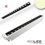 ISO113849 / LED Einbauleuchte Raster Line weiß/schwarz , dimmbar, 30W, warmweiß / 9009377065101